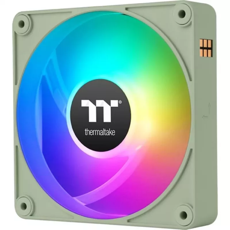 Thermaltake CT120 EX Reverse ARGB Sync 120mm 3 vnt. korpuso ventiliatoriai - Matcha Green