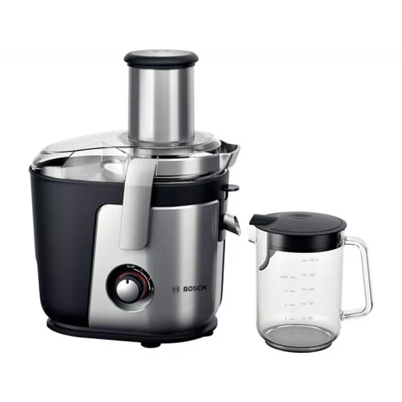 Bosch MES4010 sulčiaspaudė Centrifuginė sulčiaspaudė 1200 W Juoda, Sidabrinė