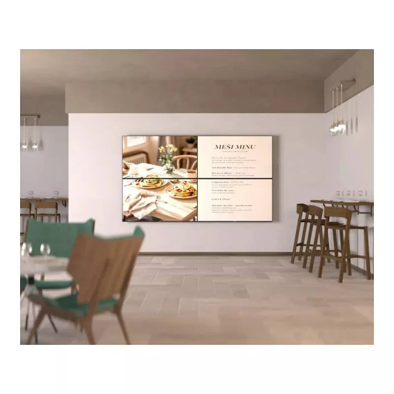 Monitor JAPANNEXT JN-IPS500UHD60F 127 cm (50 col.) 16:9 IPS UHD, energijos klasė E