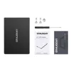 Montavimo rinkinys GRAUGEAR G-CV-M2T25 Juodas Aliuminis