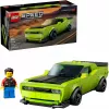 Konstruktorinis žaislinis automobilis LEGO Speed Champions Dodge Challenger SRT Hellcat 77237 — 390 detalių, 1 minifigūrėlė, amžius 9+