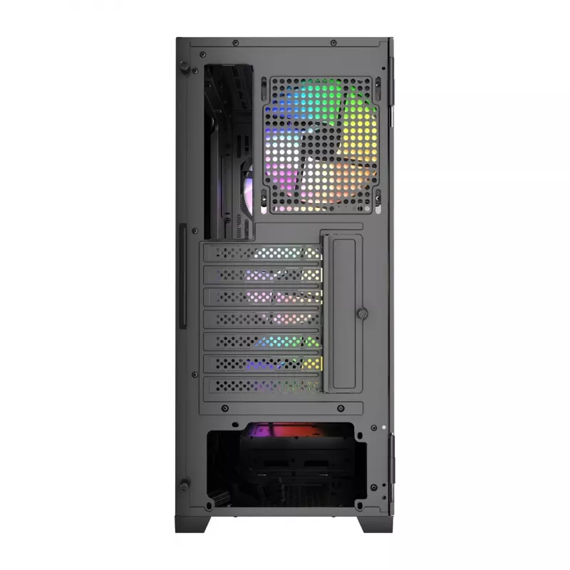 Gembird CCC-FC-900ARGB Gaming kompiuterio korpusas Fornax 900, ATX, juodas
