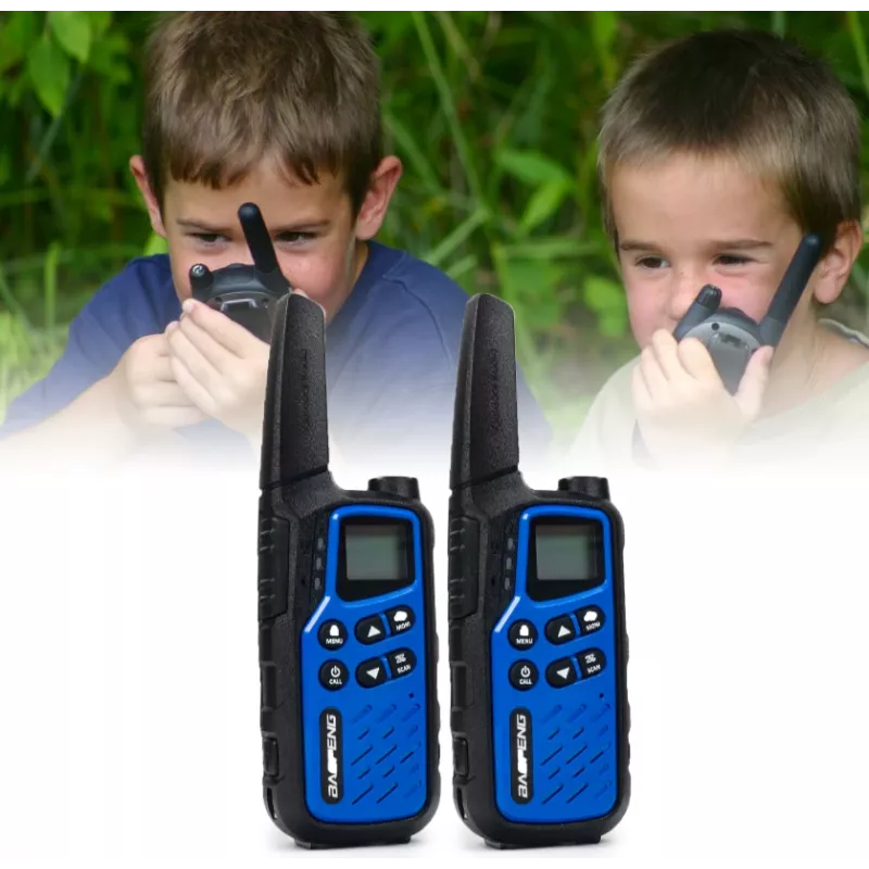 Walkie-Talkie Baofeng BF-T25E mėlynas, 2 vnt.