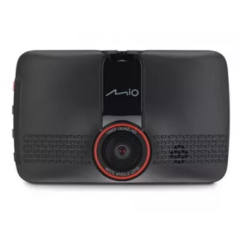 Automobilinė vaizdo kamera Dashcam MIO MiVue 802, 2560×1440 QHD 140° 60fps, 2,7 colio ekranas, baterija/USB, microSD iki 128 GB, G-smūgio daviklis, susidūrimo aptikimas