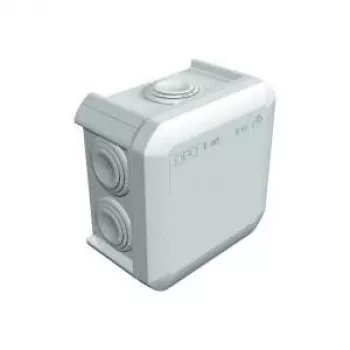 OBO Bettermann 2007045 atšakų dėžutė T40 90x90x52 mm šviesiai pilka Šviesiai pilka (RAL 7035) IP55 (2007045)