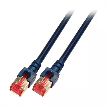 EFB-Elektronik RJ45 komutacinis kabelis Cat.6 S/FTP LSZH juodas 0,25m Gamintojas: EFB Elektronik (K5515.0,25)