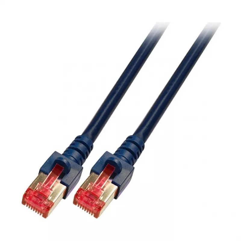 EFB-Elektronik RJ45 komutacinis kabelis Cat.6 S/FTP LSZH juodas 0,25m Gamintojas: EFB Elektronik (K5515.0,25)
