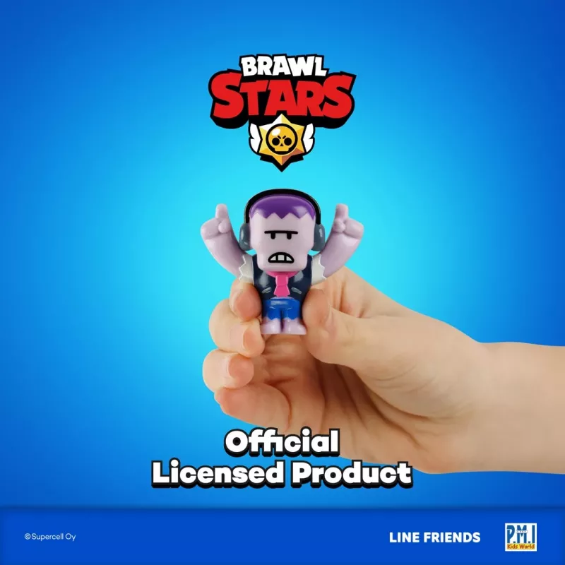 BRAWL STARS S1 FIGŪRĖLĖS - 8 VIENETŲ DELUXE DĖŽUTĖS VERSIJA C