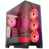 PC korpusas MODECOM Volcano SPACE APEX ARGB Midi Tower, grūdintas stiklas, USB-C, palaiko ATX/microATX/Mini-ITX, GPU iki 430 mm, CPU aušintuvas iki 180 mm