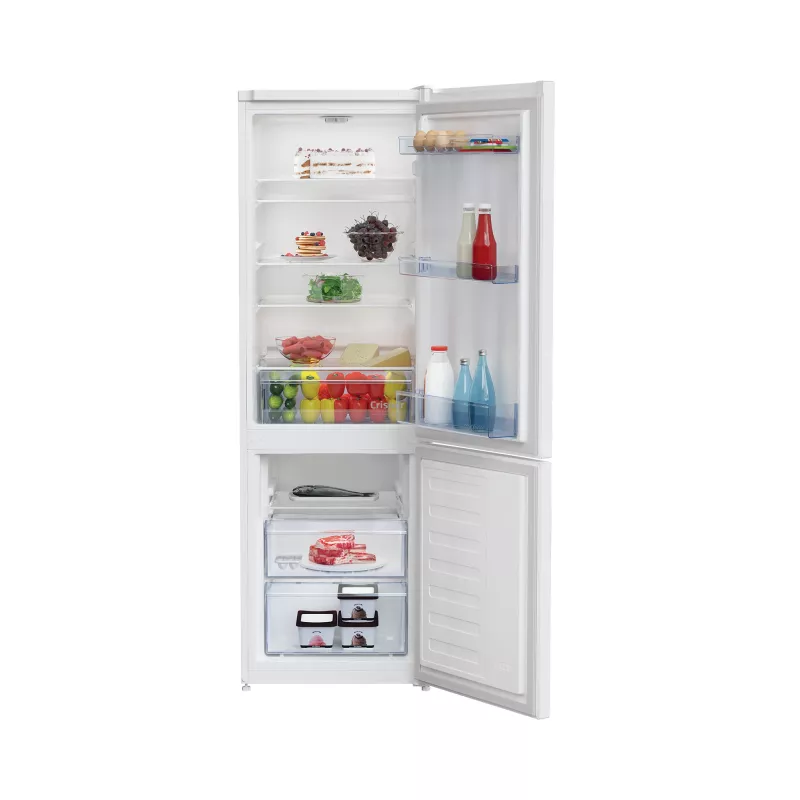 BEKO šaldytuvas RCSA270K40WN, energijos klasė E, aukštis 171 cm, baltas