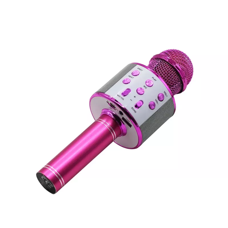 Mikrofonas MANTA MIC11-PK Rožinis — laidinis 3,5 mm lizdas, lengvas rankinis