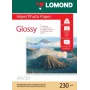 Lomond Photo Inkjet Paper Glossy 230 g/m² A4, 50 lapų