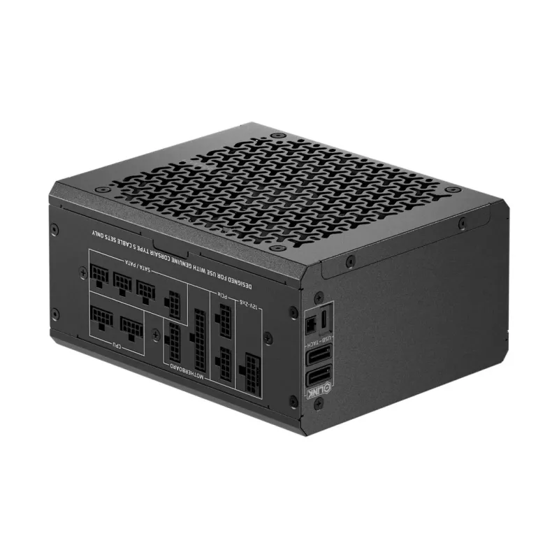Maitinimo blokas CORSAIR HX1000i 1000 W, 24 kontaktų ATX, 80 PLUS Platinum, 140 mm ventiliatorius, ATX juodas
