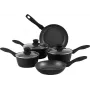 Penkių dalių Russell Hobbs keptuvių rinkinys Metallic Marble RH02814EU7 — nelimpanti danga, įvairūs dydžiai