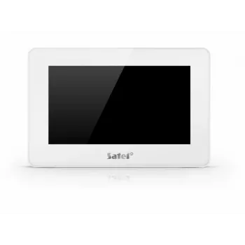 Liečiamo ekrano klaviatūra SATEL INT-TSH2R-W 7 colių balta, prie sienos montuojamas vartotojo sąsaja