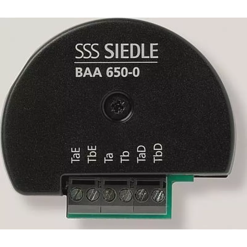 Siedle BAA 650-0 - Juoda - Siedle - 0 - 40 °C (200032255-00)