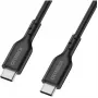 Otter Products OtterBox - USB laidas - 24 kontaktų USB-C (M) į 24 kontaktų USB-C (M) - USB 2,0 - 3 A - 2,0 m - juodas (78-81357)