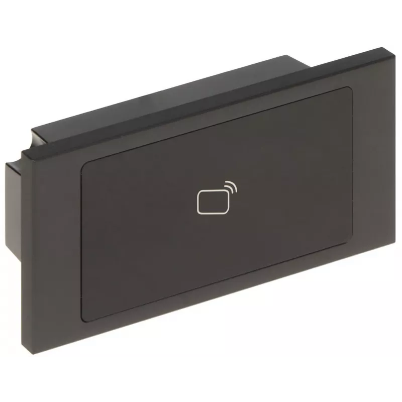 Kortelių skaitytuvas DAHUA VTO4202FB-MR — juodas, 100×100×28,5 mm, suderinamas su Dahua Europe