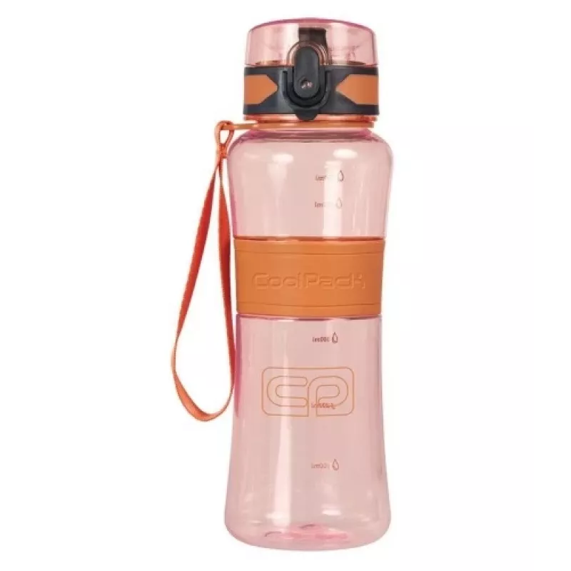 COOLPACK vandens butelis - Tritanum 550 ml oranžinis