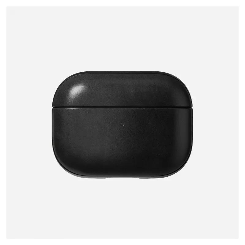Nomad Modern Leather dėklas — Oda, Mikropluoštas, Polikarbonatas, Juoda