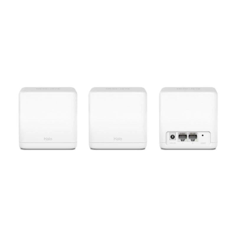Tinklinis „Wi-Fi“ maršrutizatorius „Mercusys HALO H30G“ (3 vnt.) „Gigabit AC1300“