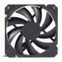 Ventiliatorius Alphacool 12 cm 3000 RPM 7,83 mmH2O Dvigubas rutulinis guolis Juodas 120x120x25 mm