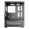 “Mini Tower” PC korpusas TACENS Mars Gaming MC-SE2 — Mini-ITX / Micro-ATX, juodas, šoninis langas, apatinis PSU, palaiko 2x2.5 colio + 1x3.5 colio