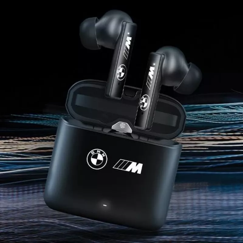 Bluetooth“ ausinės TWS BMWSES20MAMK juodos