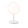 Laisvai pastatomas LED veidrodis makiažui ETA Fenité apvalus 20 cm, jutiklinis valdymas, USB, įmontuota LiPo baterija