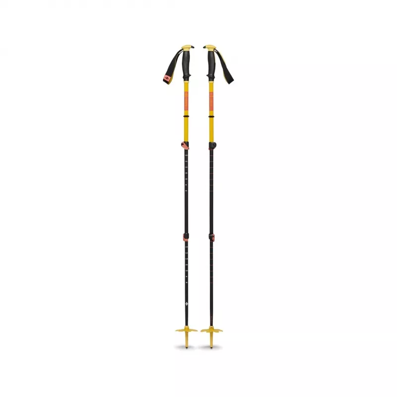 Juoda Diamond Traverse 3 140 cm slidinėjimo lazdos