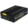 Valdomas jungiklis ALLNET ALL-SGI8016PM L2+/L3 12x Gigabit Ethernet PoE