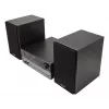 Namų garso mikrosistema Aiwa MSBTU-700DAB — 25 W RMS, DAB+/FM, Bluetooth 10 m, dėklo tipo CD, LED ekranas, juoda/arktinė mėlyna