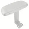 Ergonomiška biuro kėdė thunder x3 TEGC-3073102.B1 — baltos ir mėlynos spalvos apmušalai, reguliuojami porankiai, aukšta atlošas