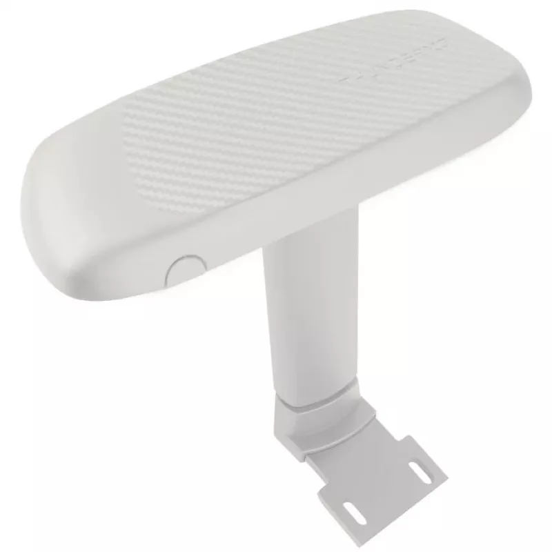 Ergonomiška biuro kėdė thunder x3 TEGC-3073102.B1 — baltos ir mėlynos spalvos apmušalai, reguliuojami porankiai, aukšta atlošas