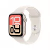 Apple Watch SE (3 kartos) SE 3 GPS + Cellular 44mm žvaigždėtos šviesos aliuminio korpusas su žvaigždėtos šviesos sporto juostele - S/M