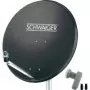 Palydovinė antena SCHWAIGER SPI9961SET2 80 cm su dvigubu LNB 2 dalyviams