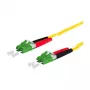 151P1JAJA10E OpDAT komutacinis kabelis LC-D APC/LC-D APC OS2 1m - laidas - vienmodis pluoštas (151P1JAJA10E)