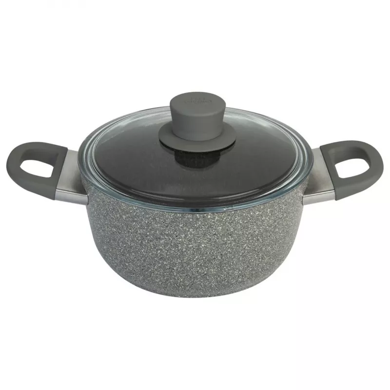 Indukcinis granito puodas su dangčiu Ballarini Murano - 2,8 l