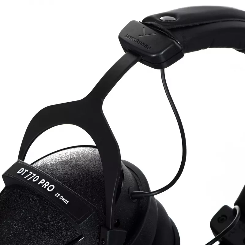 Beyerdynamic DT 770 PRO ausinės, laidinės, ant galvos dedamas lankelis, muzikai, pilkos