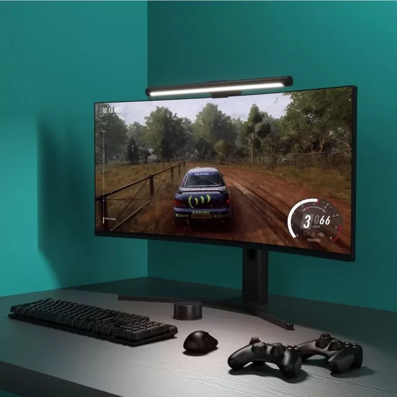 Xiaomi Mi kompiuterinė monitoriaus šviesos juosta Monitoriaus lempa 5 W Juoda