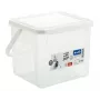 Talpykla valymo skysčiams Rotho Basic 4,5 L modelis 1770201100RP, permatomas technopolimeras su dangteliu ir pakabinimo anga