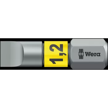 05056068001 - Antgalis plokščias 6.5 x 25 mm (WERA 05056068001)