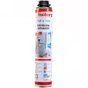 FISCHER metalinis putų pistoletas PUPM 4 Juoda su 4x PUP S 750 B2 pistoleto putomis — metalinės konstrukcijos pistoleto rinkinys