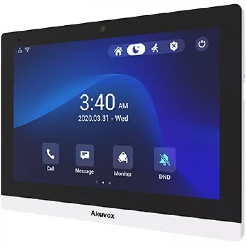 Domofono sistemos priedas Akuvox C319S juodas, montuojamas ant sienos, 10 colių ekranas