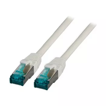 EFB-Elektronik RJ45 komutacinis kabelis Cat.6A S/FTP LSZH pilkas 10m Gamintojas: EFB Elektronik (MK6001.10G)