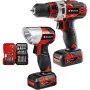 Einhell 4513598 akumuliatorinis gręžtuvas, juodas
