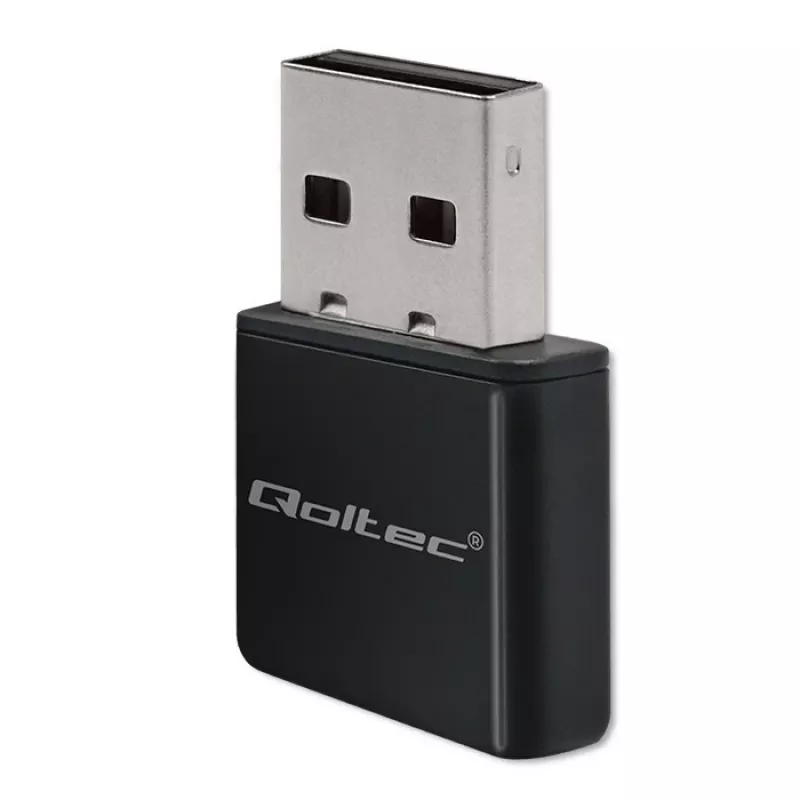 “Wi-Fi” USB adapteris QOLTEC NANO 56986 — mini N, USB 2.0, 802.11n