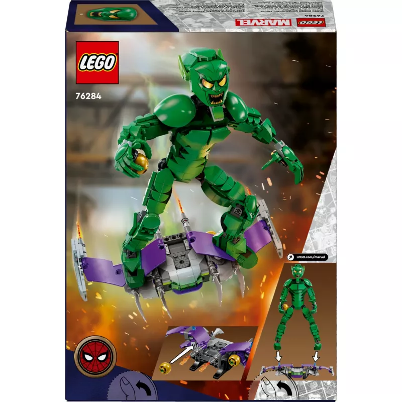 LEGO MARVEL 76284 Green Goblin konstrukcinė figūrėlė