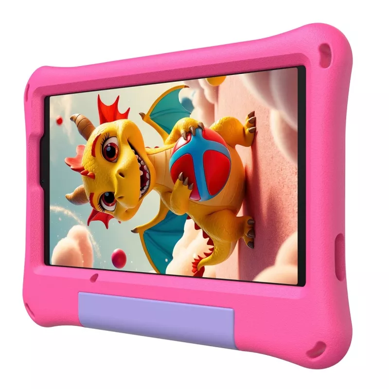 Planšetė UleFone Tab A9 Pro Kids — 4 GB RAM, 128 GB saugykla, LTE, rožinė