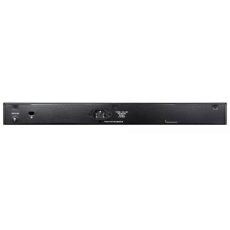 D-Link DGS-1510-28XMP valdomas L2/L3 Gigabit Ethernet (10/100/1000) Power over Ethernet (PoE) juodas, pilkas
